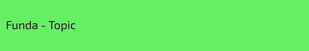 Funda - Topic